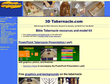 Tablet Screenshot of 3dtabernacle.com